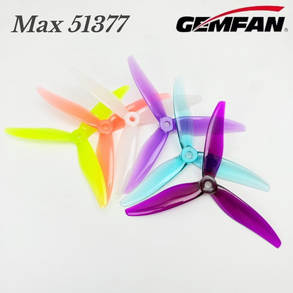 Fpv Drone Propeller - 2 Pares de Hélices Gemfan Hurricane