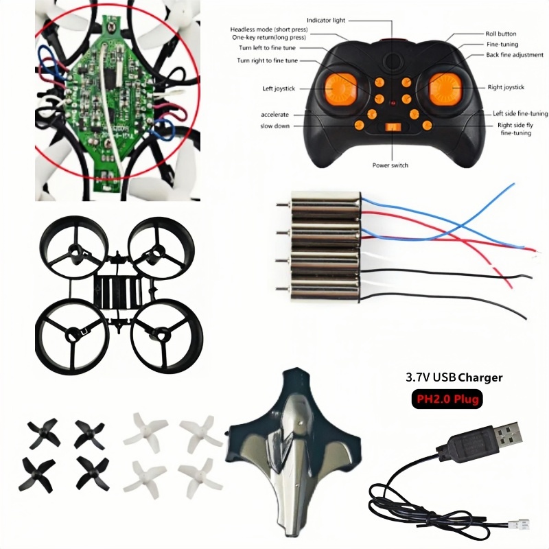 Kit Completo de Drone DIY 2.4G - Fpv Drone Charger avaliação e preço